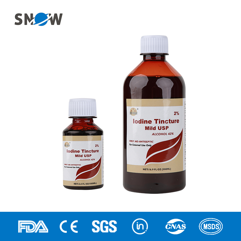 Iodine Tincture for Wounds