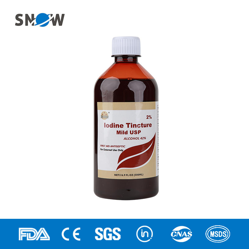 Iodine Tincture for Wounds